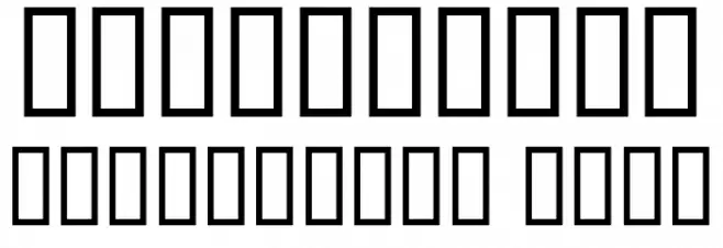 Fleur de Lys Regular Font OTHER CHARS