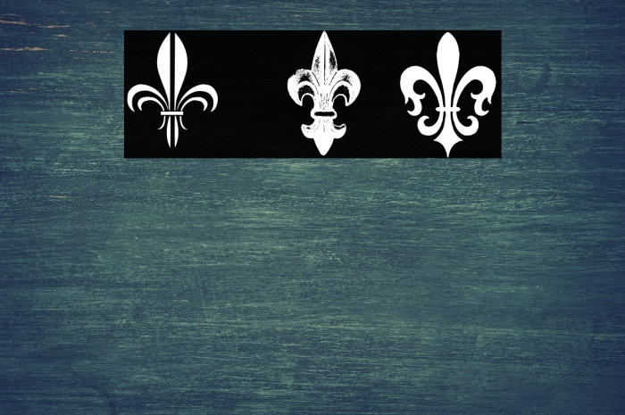 Fleur de Lys Regular Example 3