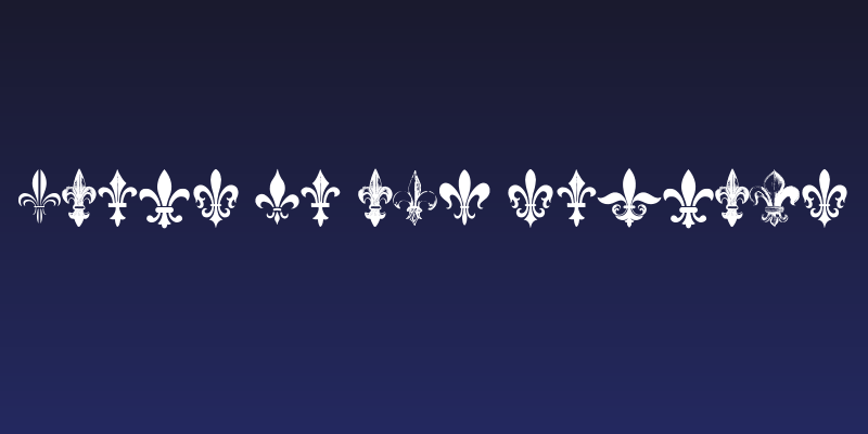 Fleur de Lys Regular Social Header