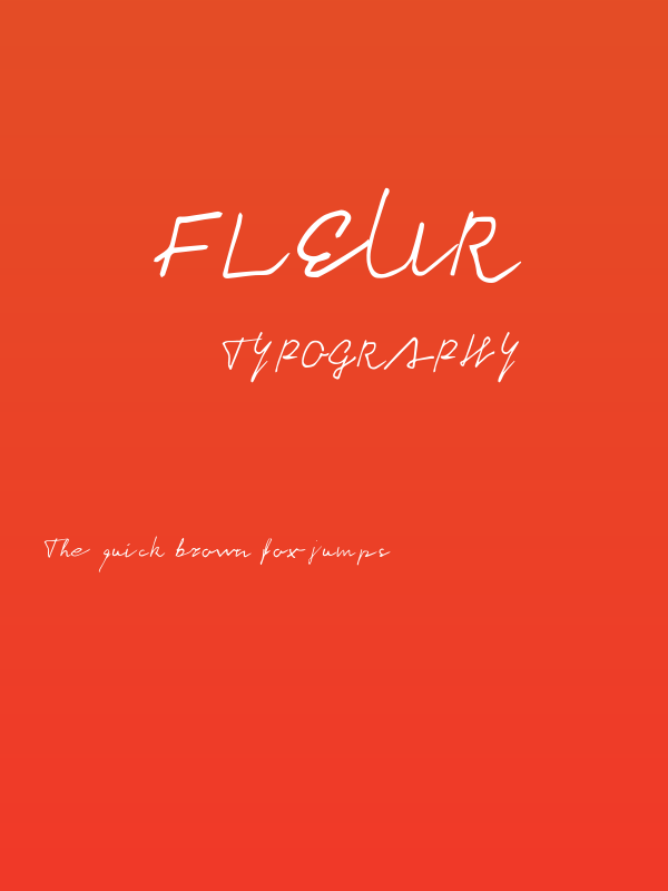 Fleur Poster