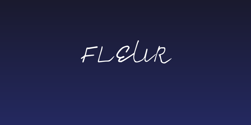 Fleur Social Header