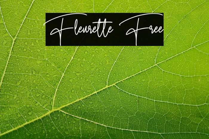 Fleurette Free Example 1