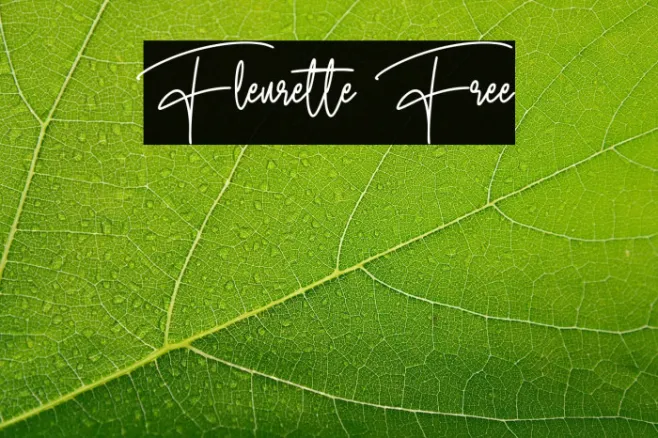 Fleurette Free Example 1