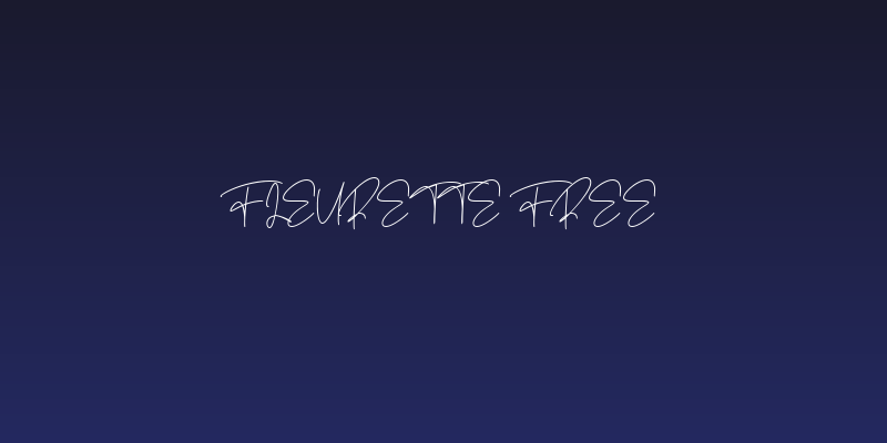 Fleurette Free Social Header