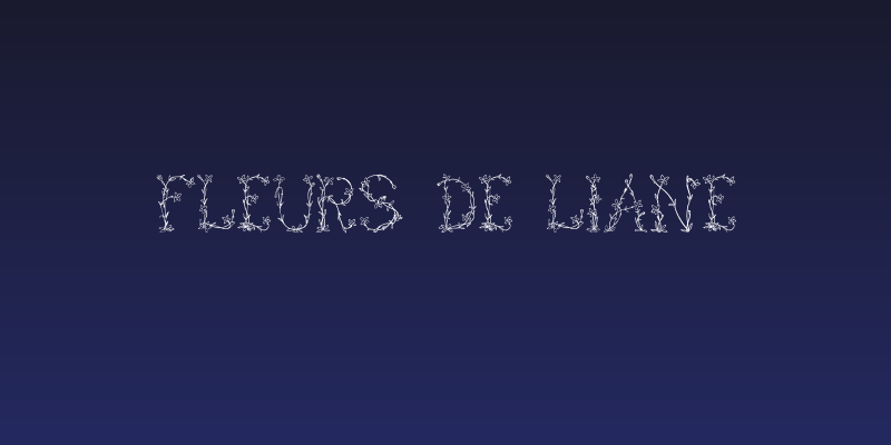 Fleurs de Liane Social Header