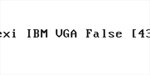 Flexi IBM VGA False [437] Logo