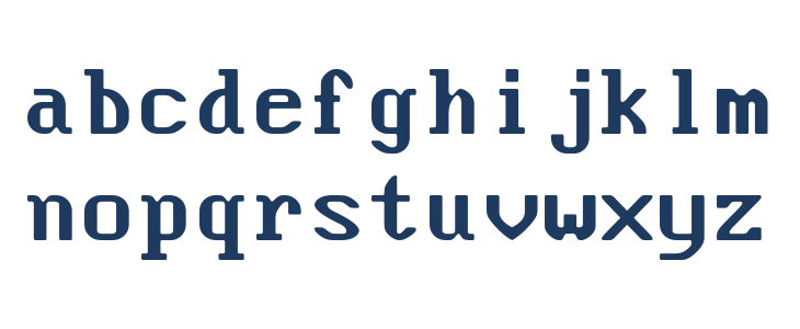 Flexi IBM VGA False [437] Lowercase