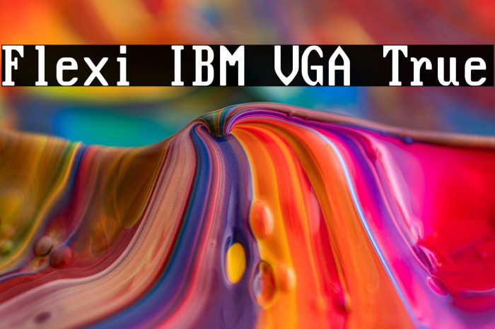 Flexi IBM VGA True Example 2