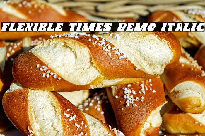 Flexible Times Demo Italic Example 2