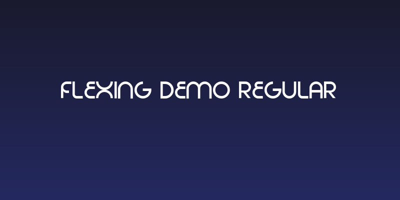Flexing Demo Regular Social Header