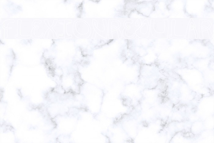 FlexionRegular Font examples