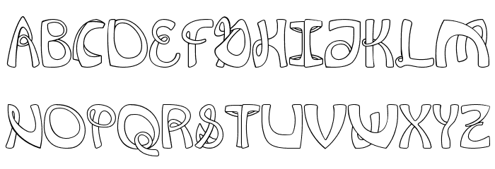 FlexionRegular Font LOWERCASE