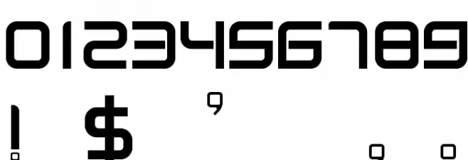 Flexsteel Font OTHER CHARS