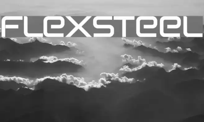 Flexsteel Font examples