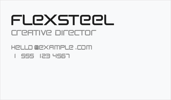Flexsteel Business Card