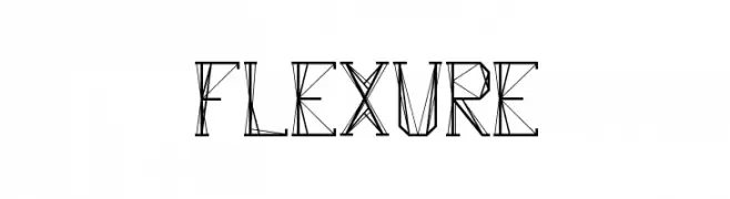 Flexure  font caratteri gratis