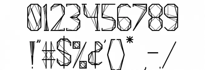 Flexure Font OTHER CHARS