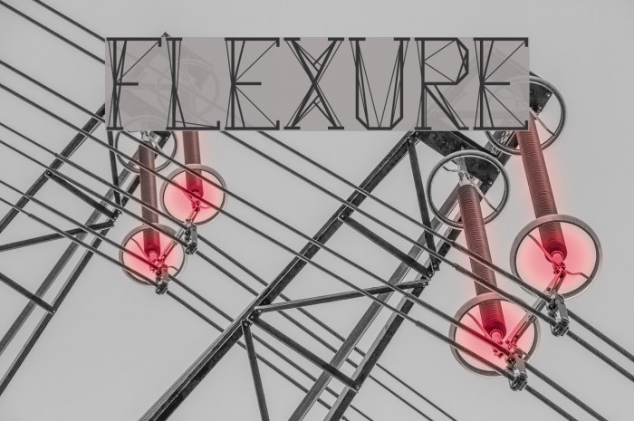 Flexure फ़ॉन्ट examples