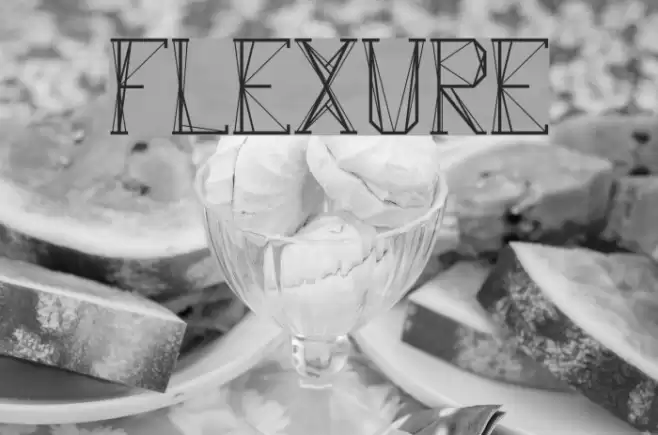 Flexure Font examples