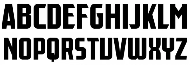 Flick Demo 字体 大写