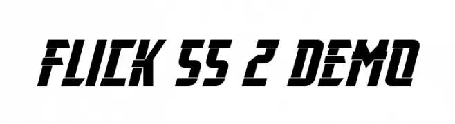 Flick SS 2 Demo  baixar fontes gratis