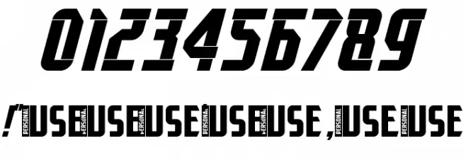 Flick SS 2 Demo Polices AUTRES CHARS