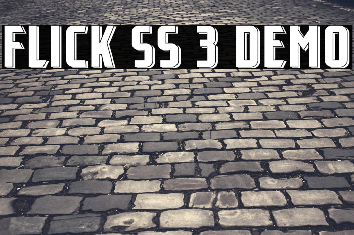 Flick SS 3 Demo Example 1