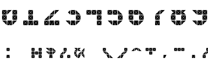 Flicker03 Font OTHER CHARS