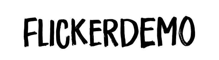 FlickerDEMO  baixar fontes gratis