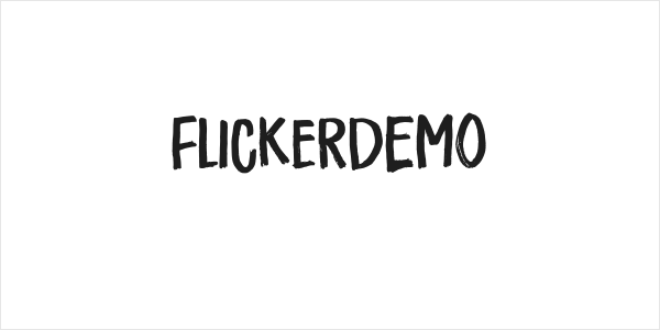 FlickerDEMO Logo