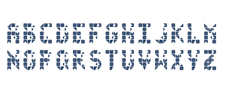 FlickerDamaged Lowercase