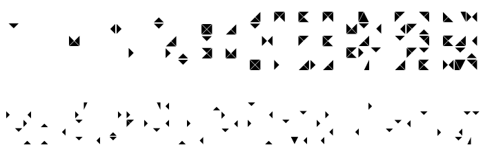 FlickerRandom Font OTHER CHARS