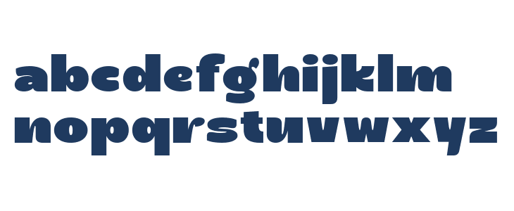 Flicko Regular Lowercase