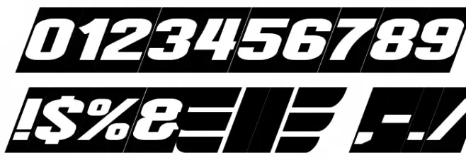 Flight 21 Regular Font OTHER CHARS