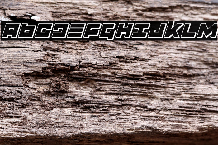 Flight Corps 3D Italic Example 2