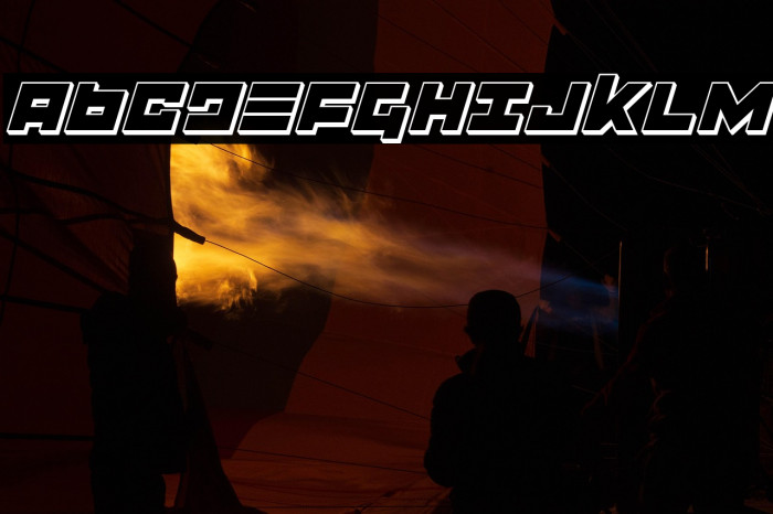 Flight Corps 3D Italic Example 3