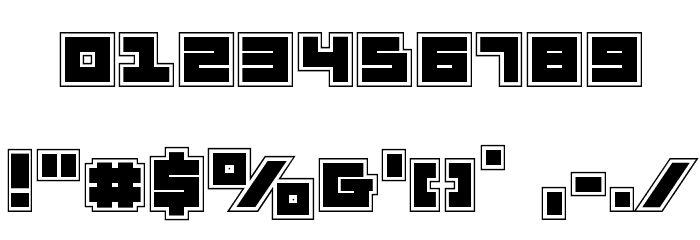 Flight Corps Academy Font OTHER CHARS