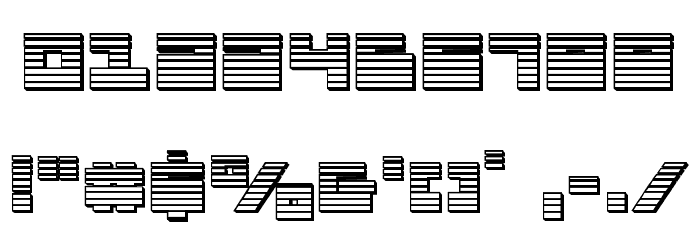 Flight Corps Chrome Font OTHER CHARS