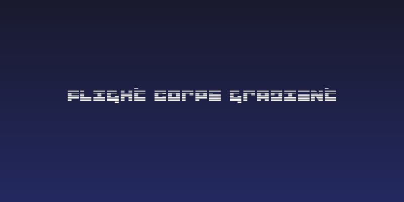 Flight Corps Gradient Social Header