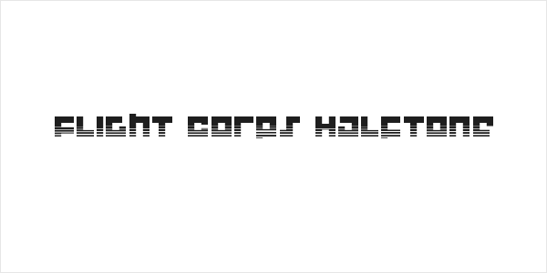 Flight Corps Halftone Logo