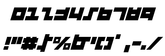 Flight Corps Italic Fuentes OTROS CHARS