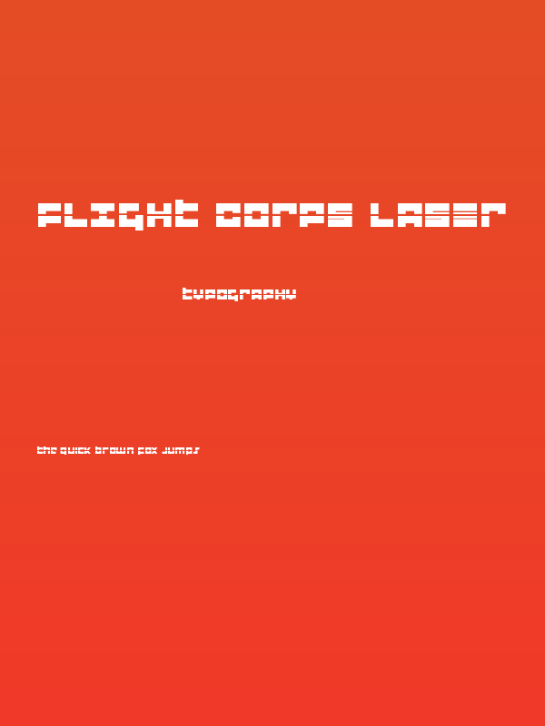 Flight Corps Laser Poster