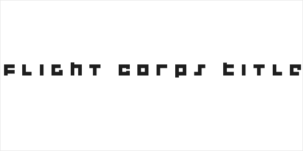 Flight Corps Title Logo