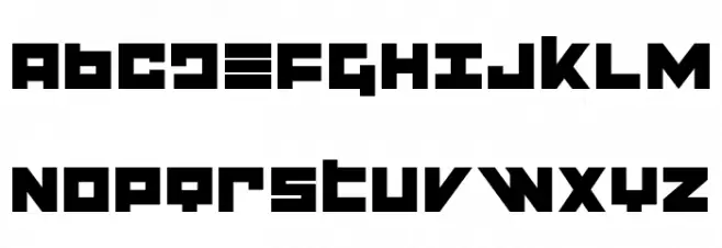 Flight Corps Polices MAJUSCULES