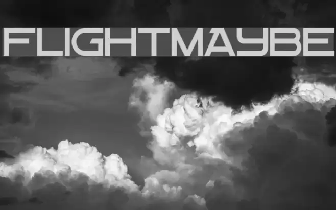 Flight Maybe Font examples