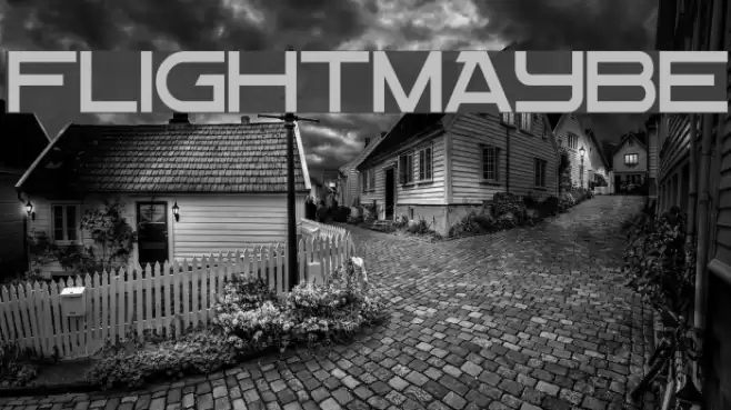 Flight Maybe Font examples