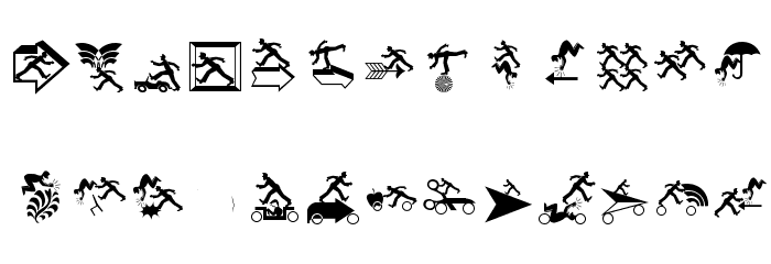 FlightDreamsTwo Font LOWERCASE