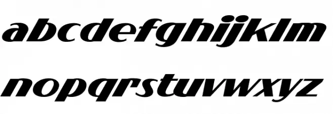Flighter PERSONAL USE ONLY Font LOWERCASE