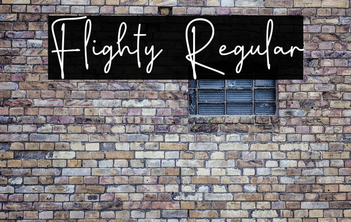 Flighty Regular Example 3
