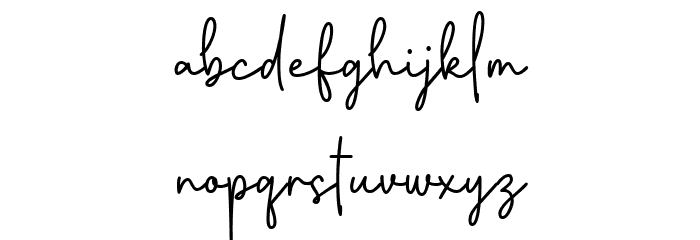 Flighty Regular Font Litere mici